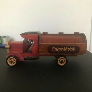 Exxon Mobil Model Truck Hand Made RARE